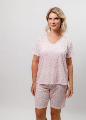 Pijama pescador manga poliviscose