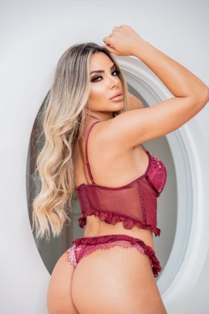 Calcinha fio duplo em rendatrabalhada